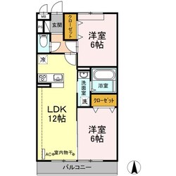 シャンティ鶴見の物件間取画像